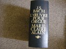 Erato :  Bach  organ works, Marie Claire Alain , 25 lp