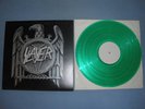SLAYER VENOM CLASH OF THE TITANS GREEN VINYL LIVE LP