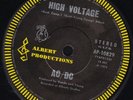 AC/DC HIGH VOLTAGE SOUL STRIPPER Bon Scott Alberts 45