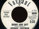 GEORGE FREEMAN Down and Out NORTHERN SOUL 45 listen