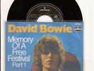 David Bowie - Memory Of A Free Festival   Rare 70s