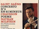 Nathan MILSTEIN - St-SAENS, CHAUSSON French LP COLUMBIA