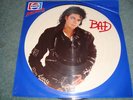michael jackson bad picture disc