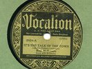 Vocalion 2534 RED McKENZIE The Talk Of The Town 1933