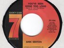 Northern - Ann Sexton - You've Been Gone Too Long - 77