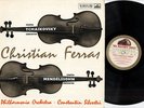 Christian FERRAS, SILVESTRI - TCHAIKOVSKY UK LP HMV