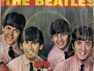 BEATLES-PLEASE PLEASE ME SUPERB GREEK 45 MAUVE LABEL+PS