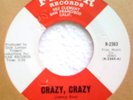 JOHNNY BLUE crazy crazy 45 RARE FUNK R&B SOUL HEAR IT