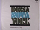 SERGIO MENDES TRIO: Bossa Nova York LP (Brazil, '67, small tag/writing obc) rar
