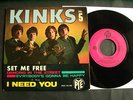 The Kinks EP Vol.5  Set Me Free +3 (Rarity France)