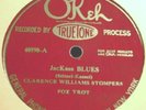 17) 78 RPM CLARENCE WILLIAMS' STOMPERS OKEH 40598