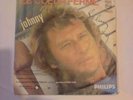 AUTHENTIQUE AUTOGRAPHE JOHNNY HALLYDAY