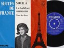 Sheila - Le folklore americain - Rare 45T Hollandais 65