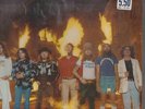 SEALED LYNYRD SKYNYRD  FLAMES STREET SURVIVORS NAVY EX.