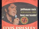 Elvis Presley 45 italy Jailhouse Rock / love me tender