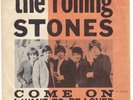 ROLLING STONES Come On  Denmark p/s 45 LISTEN