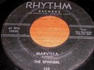 THE SPINNERS   MARVELLA / MY LOVE   RHYTHM RH 1055 RARE