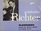 GLAZUNOV piano / SVIATOSLAV RICHTER  le CHANT du MONDE