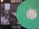 NIRVANA BLEACH GREEN VINYL KURT COBAIN GRUNGE SUB POP