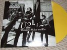 U2 THINGS TO MAKE AND DO LIVE YELLOW VINYL LP LTD1/100