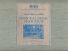 BACH MATTHAUS PASSION RICHTER - ARCHIV 4 LP