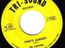 NORTHERN SOUL 45 ED CROOK ON TRI - SOUND LISTEN