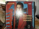 ELVIS PRESLEY  BEHIND CLOSED DOORS BOX SET AUDIFON