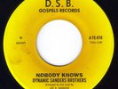 BLACK GOSPEL 45: DYNAMIC SANDERS BROTHERS. RARE++++.