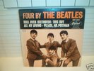 EP & COVER Four By The Beatles Green Label ERROR COVER
