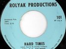 rare Soul Funk 45 REV. O.C. TOLBERT hard times ROLYAT