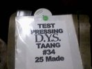 DYS wolfpack  test press LP 25 made D.Y.S.