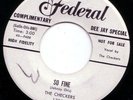 FEDERAL doo wop DEMO 45  THE CHECKERS - So Fine  NICE