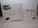 MINOR THREAT OUT OF STEP 1st PRESS NEAR MINT kbd XXX