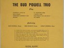 Bud Powell-Trio-Roost 401-BEAUTIFUL 10