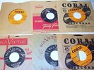 6 Vintage AMES BROTHERS BROS 45 RPM Records CORAL, RCA