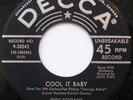 EDDIE FONTAINE Cool it baby ROCKABILLY '56 Canada 45