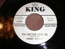 RARE DJ copy Johnny Watson KING #5833 NICE 1964
