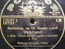 2X78 RPM-BEETHOVEN-PATHETIQUE-KEMPFF -POLYDOR AUSTRIA