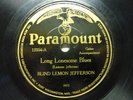 BLIND LEMON JEFFERSON  PRE WAR BLUES PARAMOUNT #12354