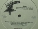 PROMO* Game - Gotta Take Your Love *BOOGIE* Crazy Rare