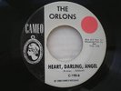 ORLONS HEART, DARLING, ANGEL DOO WOP 45 