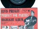 Elvis Presley-EP- PERFECT FOR PARTIES-SPA 7-37-selten