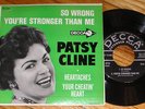 1957 Country 45 E.P. - PATSY CLINE  So Wrong - DECCA