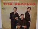 INTRODUCING THE BEATLES STEREO VJ VEE JAY LP BLANK BACK