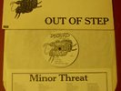 MINOR THREAT OUT OF STEP 1st PRESS Black Back w/INSERT