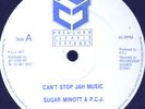 Sugar Minott & P.C.J. - Cant Stop Jah Music on PCJ 12