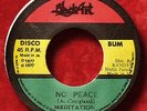 Orig. MEDITATIONS- NO PEACE (Alt. Mix)- BLACK ART- M-