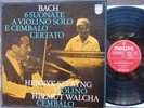 SZERYNG - PHILIPS S-C 71 AX 223 - BACH - 6 SONATAS