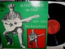 BLIND WILLIE MCTELL 1927-1933 YAZOO BLUES LP