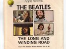 Beatles Apple 2832 Long And Winding Road sleeve 45 NM+